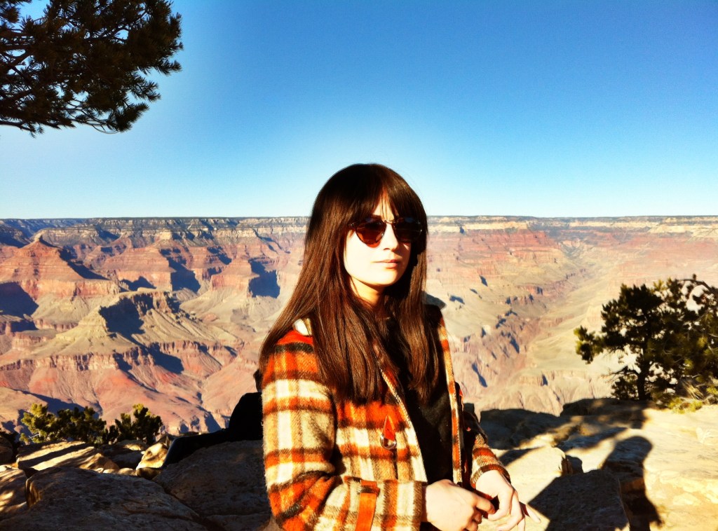 Elizabeth Blue at the Grand Canyon