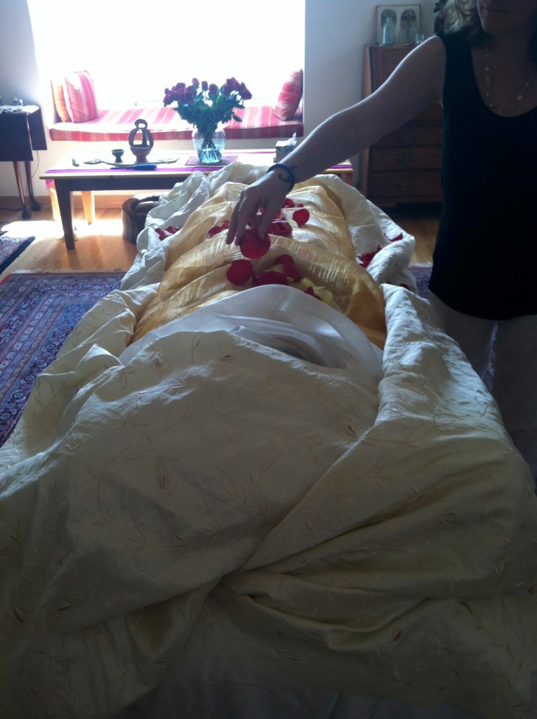 Elizabeth Blue, home funeral