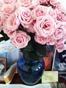 roses, altar, Elizabeth Blue, Elizabeth Meagher